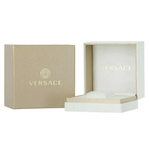 New Versace Mini Vanity Medusa Two Tone Ladies Watch - Picture 4 of 5
